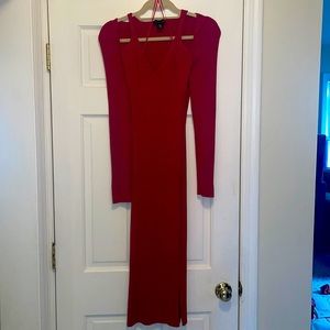 House of Harlow 1960 Ribbed Midi Dress